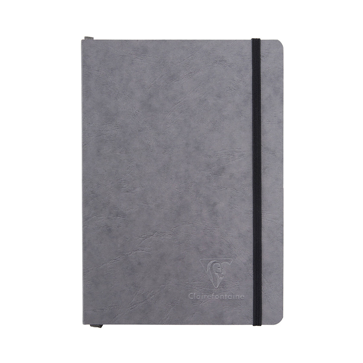 Clairefontaine Basic My Essential A5 Notebook - Grey, Dot Grid