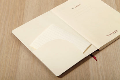 Clairefontaine Basic My Essential A5 Notebook - Rose, Dot Grid