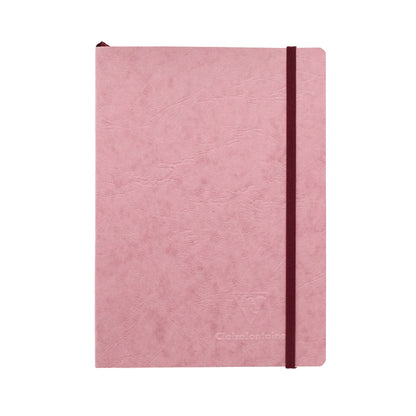 Clairefontaine Basic My Essential A5 Notebook - Rose, Dot Grid