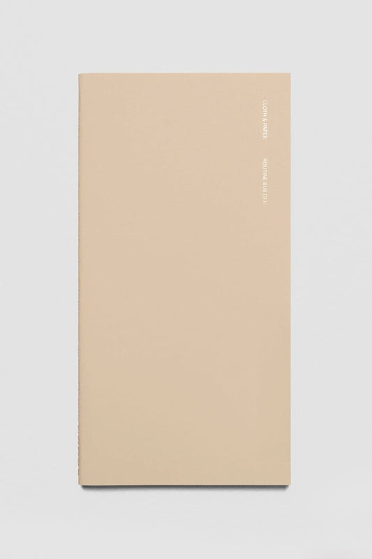 Cloth & Paper A5 Slim Travel Notebook Routine Builder