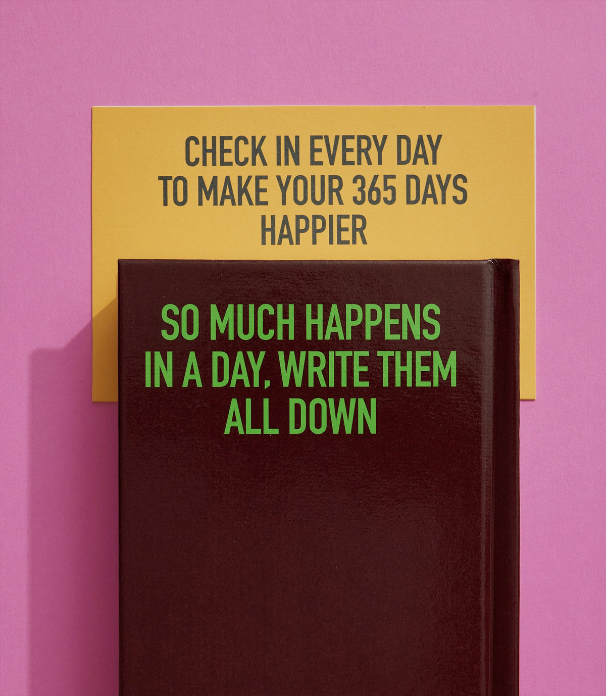 Happier 365 Diary Notebook