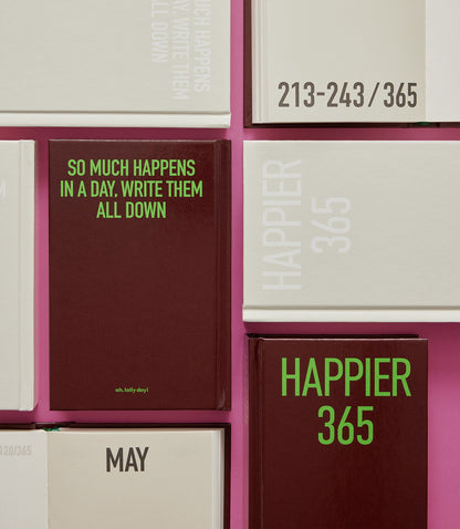 Happier 365 Diary Notebook