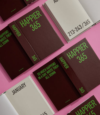 Happier 365 Diary Notebook