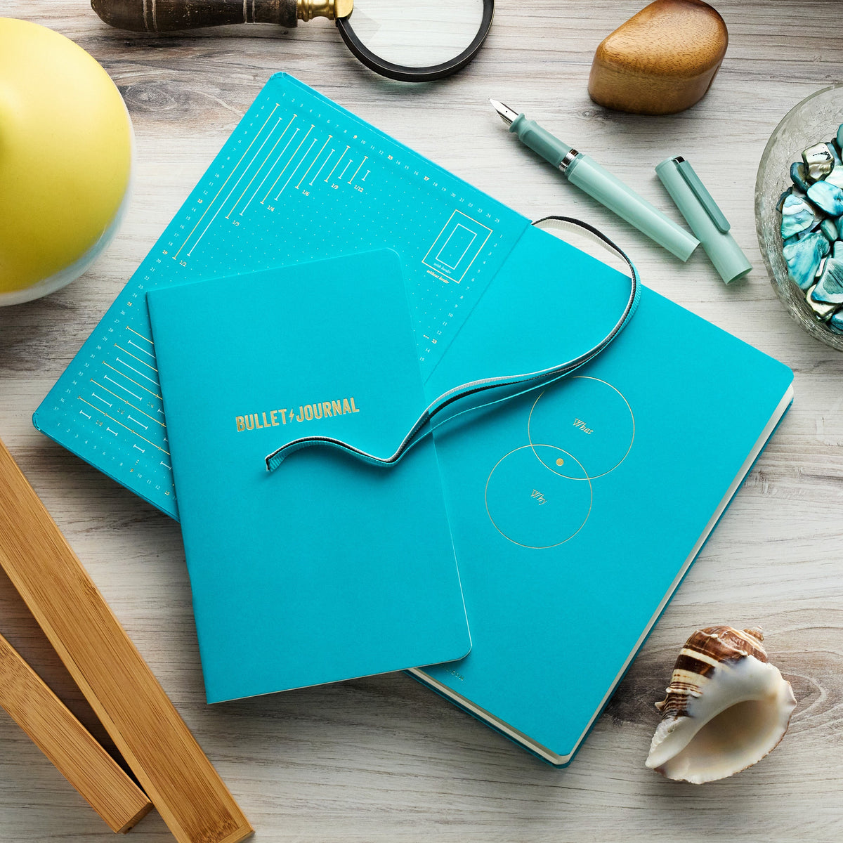 Leuchtturm1917 Bullet Journal Notebook - Turquoise25 (Edition 2)
