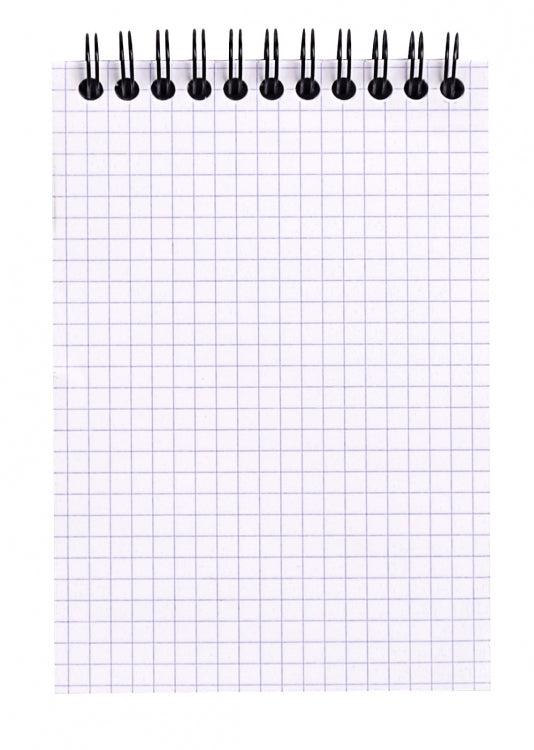 Rhodia No. 13 A6 Spiralbound Notepad - Orange, Graph