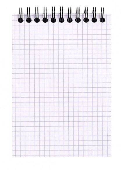 Rhodia No. 13 A6 Spiralbound Notepad - Orange, Graph